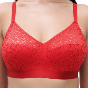 Lingerie Chantelle Easy Feel</br><h3>Modèle Norah -Soutien Gorge SansArmature- Talc, Noir ou Coquelicot</h3>