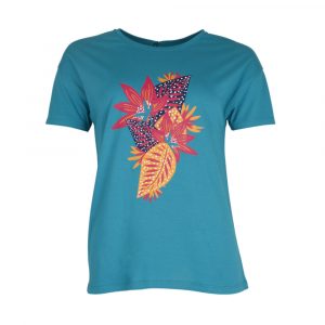 Tshirt Coton Karine Julie Guerlande</br><h3> Paon</h3>