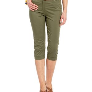 Corsaire Coton Ultra Léger Christine Laure</br><h3>Kaki ou Marine</h3>