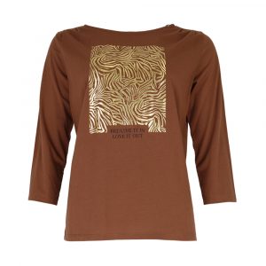 Tshirt Coton Archibald Julie Guerlande</br><h3>Caramel </h3>