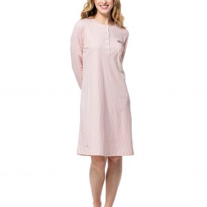 Chemise de Nuit  Coton 252118  Senoretta</br><h3> Pêche</h3>