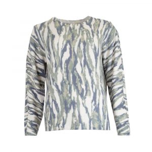 Pull Imprimé Celia Julie Guerlande</br><h3>Vert </h3>