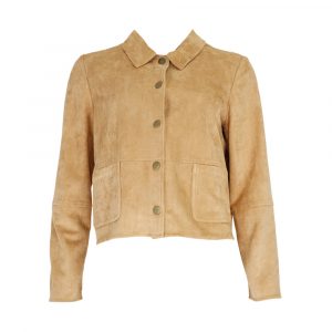 Veste Noé Poches Plaquées Julie Guerlande</br><h3>Camel </h3>