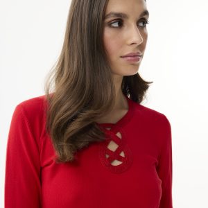 Pull Rouge BW304 Leo et Ugo</br> <h3>Rouge</h3>