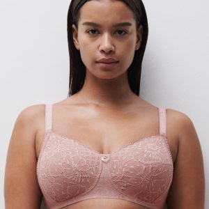 Lingerie Chantelle </br><h3>Modèle Sublime -Soutien Gorge Sans Armature- Rose Authentique</h3>