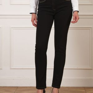 Jean Ajusté Noir Christine Laure</br><h3>Noir</h3>