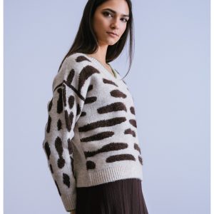 Pull Col V W225019- WNT Collection </br><h3>Choco</h3>