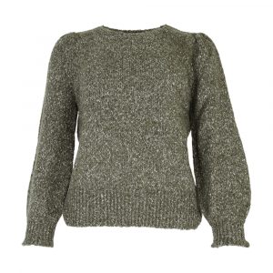 Pull Chiné Vert Briac Julie Guerlande</br><h3>Vert </h3>