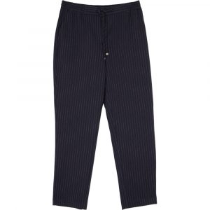 Pantalon Droit Rayé Dimitri Julie Guerlande</br><h3> Marine</h3>