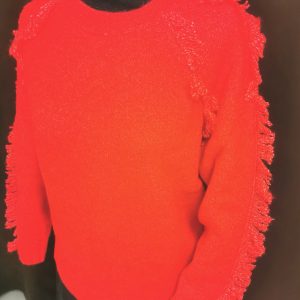 Pull Col Rond W225036- WNT Collection </br><h3>Rouge</h3>