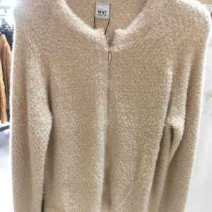 Gilet Zippé W225051- WNT Collection </br><h3>Beige</h3>