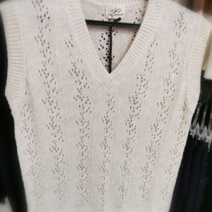 Pull Sans Manches Martin  Julie Guerlande</br><h3> Ecru</h3>