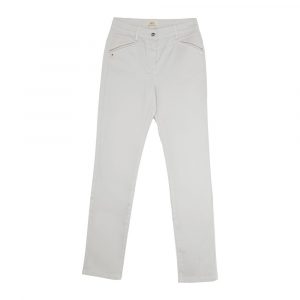 Pantalon  Eliot 5 poches Julie Guerlande</br><h3> Blanc</h3>