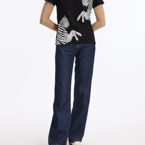 Tshirt Zebre TEJ999 Leo et Ugo</br> <h3>Noir</h3>