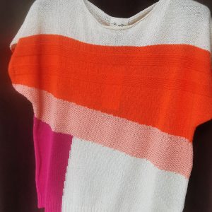 Top Maille Manches Courtes 631s26 Lola Espeleta </br> <h3>Orange</h3>