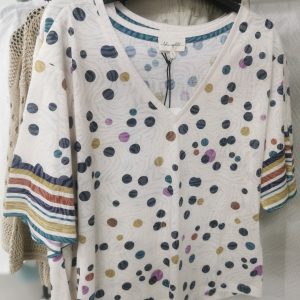 Tshirt Confettis  Lola Espeleta </br> <h3>Ecru</h3>