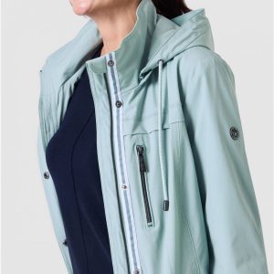 Parka Légère   Christine Laure</br><h3>Vert Amande</h3>