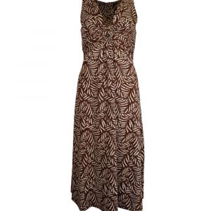 Robe Longue Sans Manches Raja Julie Guerlande</br><h3>Imprimé Capuccino</h3>