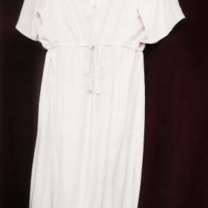 Robe Longue Fluide Jasmin Lola Espeleta </br> <h3>Ecru</h3>