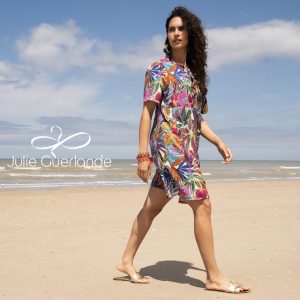 Robe Phoebe Julie Guerlande</br><h3>Imprimé Vanille</h3>