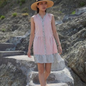 Robe Sans Manches 261176 Senoretta</br><h3> Ecru</h3>
